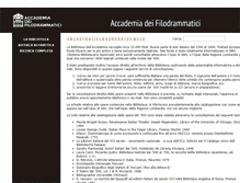 Tablet Screenshot of biblioteca.accademiadeifilodrammatici.it